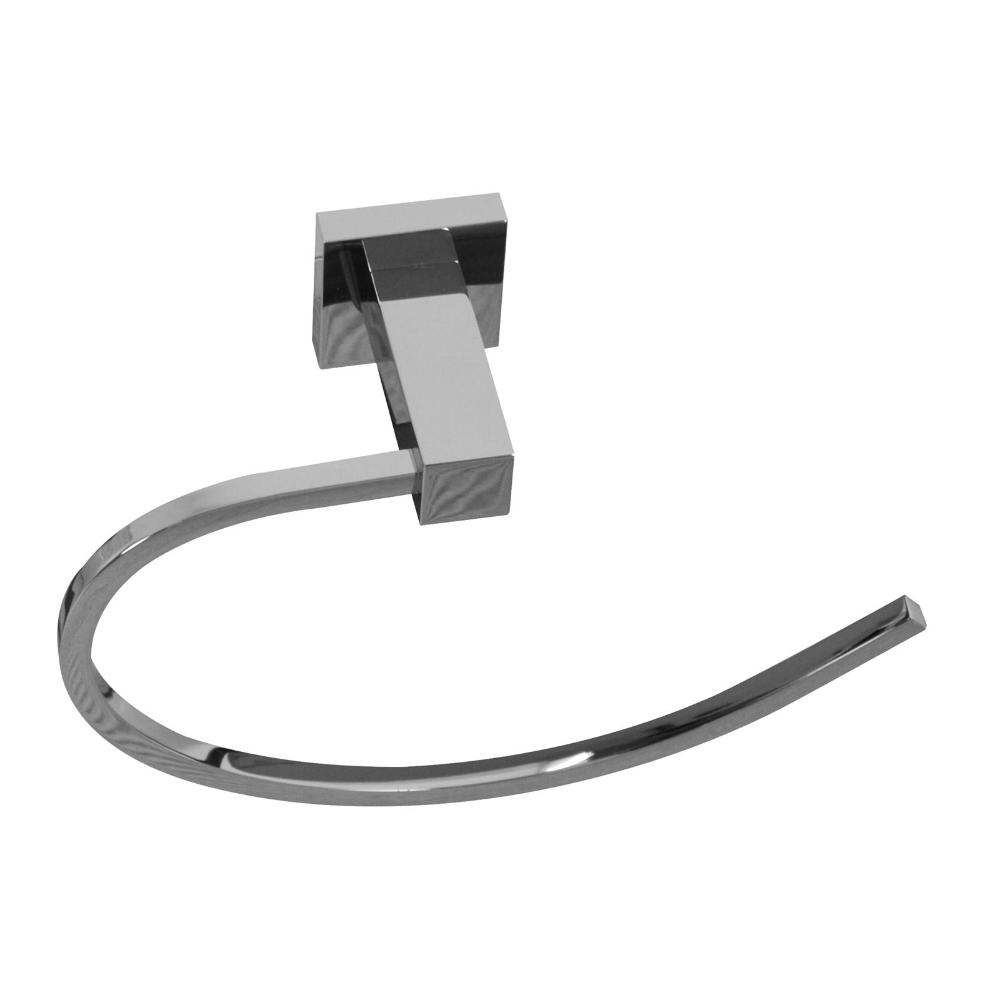 TR-02-01 Towel Ring Holder Brass Bathroom Accessories Chrome - Image 1