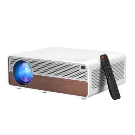 Devanti 1080P Full HD Portable WiFi Video Projector for Home Theater