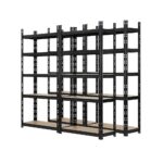 Sharptoo 4x Warehouse Storage Rack 5-tier 1.5m Adjustable