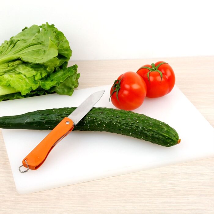 GOMINIMO Plastic Kitchen Anti-Noise Chopping Knife Chopping Board White - Image 3