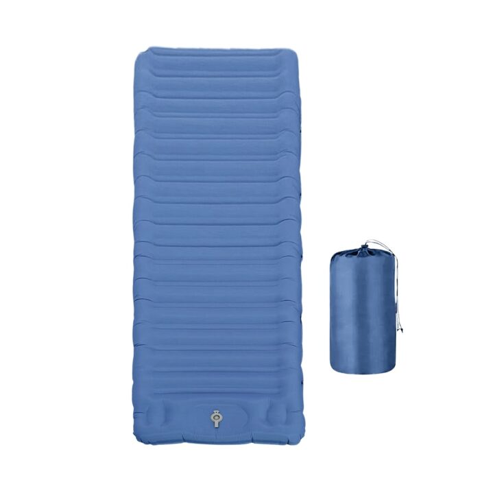 KILIROO Inflatable Camping Sleeping Pad (Blue) - Image 2