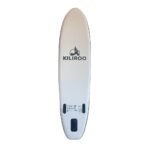 KILIROO Inflatable Stand Up Paddle Board Balanced SUP Portable Ultralight, 10.5 x 2.5 x 0.5 ft, with EVA Anti-Slip Pad Red, Dark Red & Black - Image 3