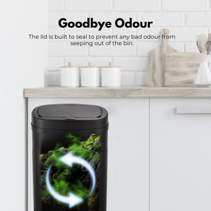 MIRAKLASS Sensor Bin 70L Black Oval - Image 2