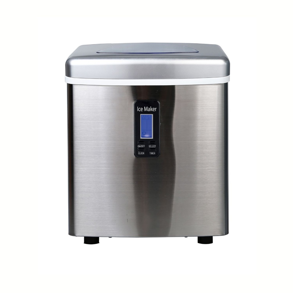 image_1024 Miraklass Ice Maker Machine Stainless Steel 3.2L - Image 1
