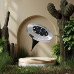 NOVEDEN 12 Pack Waterproof Solar LED Light (White) - Image 3