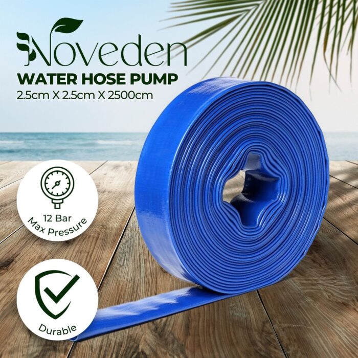 NOVEDEN 25mm X 25m Water Pump Kit Hose（Blue） - Image 2