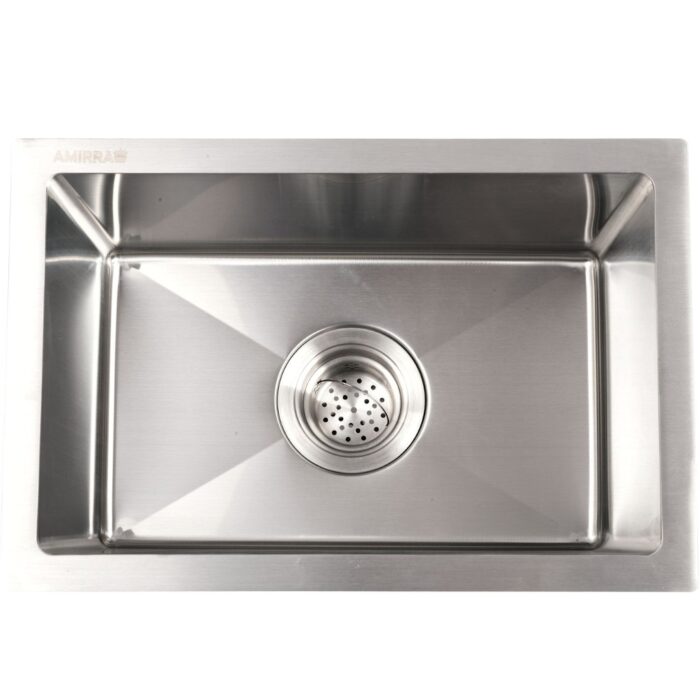 AMIRRA Kitchen Stainless Steel Sink 450mm x 300mm (Silver) AMR-KS-104-LH - Image 2