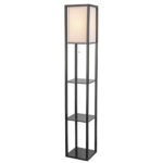 EKKIO Floor Vintage Lamp Shelf 160CM (Black) EK-FLS-100-MY