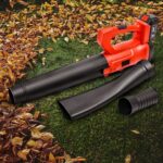 RYNOMATE 18V Cordless Garden Leaf Blower Lithium Electric Battery Nozzle 6-Speed - Image 3