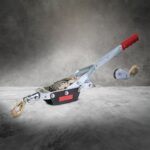 RYNOMATE 4-Ton Hand Winch Puller with Double Car Hook - Image 3
