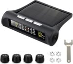 RYNOMATE Tire Pressure Monitoring System (External Solar 4 Sensor)