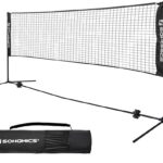 SONGMICS 3m Portable Tennis Badminton Net Blue