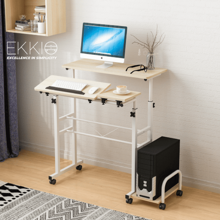 EKKIO Adjustable Workstation Portable Mobile Laptop Desk - Image 3