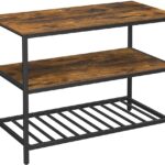 VASAGLE Kitchen Shelf with Large Worktop