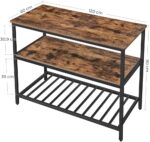 VASAGLE Kitchen Shelf with Large Worktop - Image 2