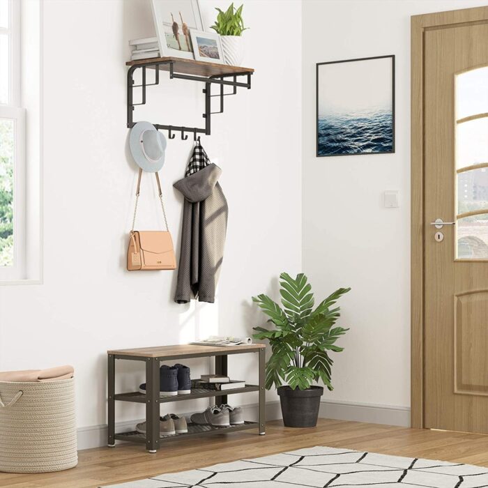 VASAGLE 3 Tier Shoe Rack - Image 3