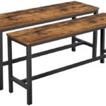 VASAGLE Set of 2 Dining Benches