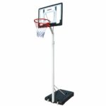 VERPEAK Adjustable Basketball Hoop Stand 2.1M to 2.6M (White)
