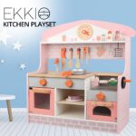 EKKIO Wooden Kitchen Playset for Kids (BBQ Kitchen Set) EK-KP-101-MS - Image 2