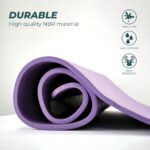 VERPEAK NBR Yoga Mat 1.5CM (Blue) - Image 3