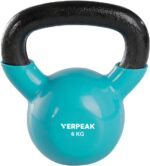 Verpeak Vinyl Kettlebell 6kg (Turquoise)