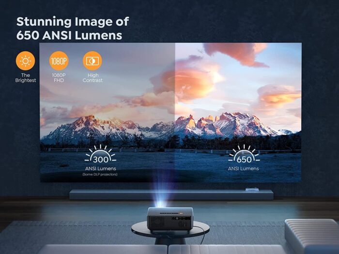YABER ACE K1 Native 4K Movie Projector - Image 2