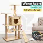 Floofi Cat Tree (120cm Wood) - Image 2