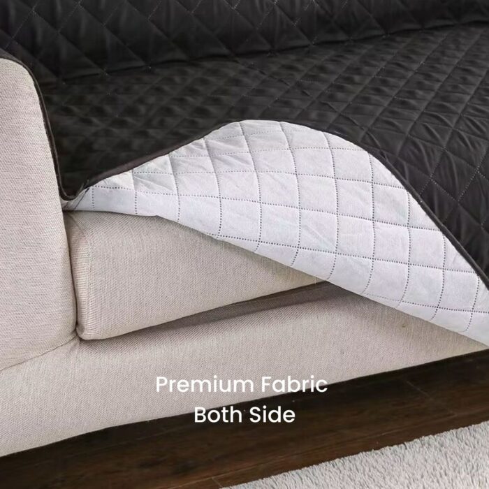 FLOOFI Pet Sofa Cover 3 Seat (Black) - Image 2
