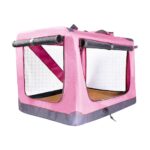 FLOOFI Portable Pet Carrier-Model 1-XL Size (Pink) - Image 3
