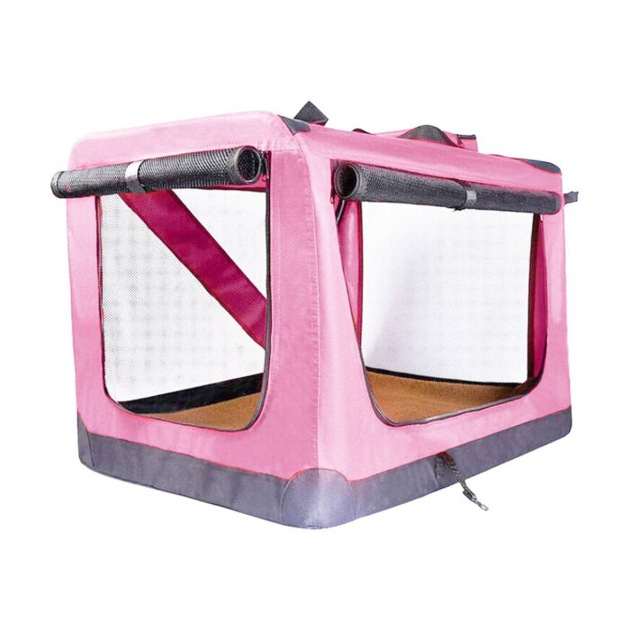FLOOFI Portable Pet Carrier-Model 1-XL Size (Pink) - Image 3