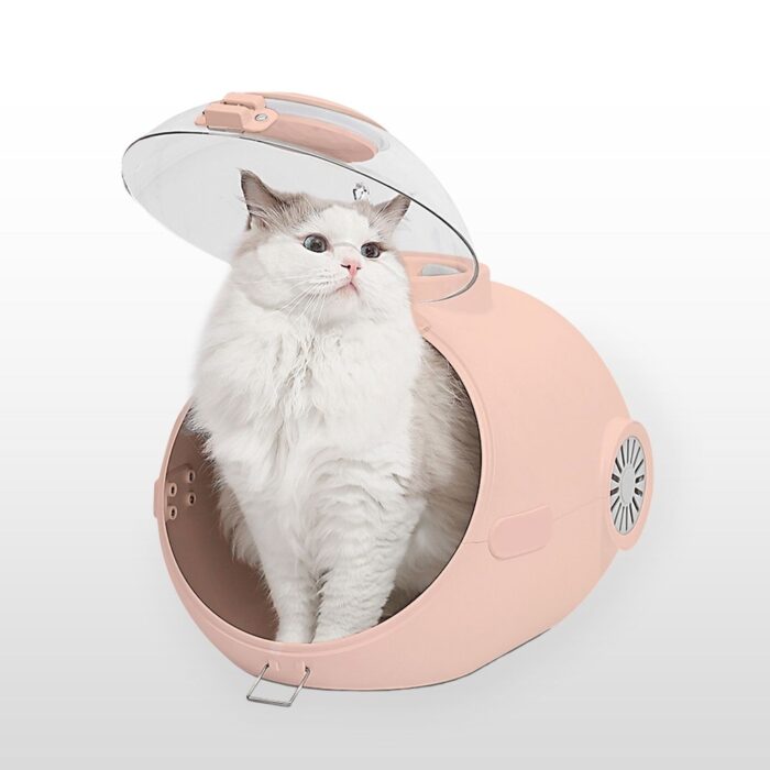 Floofi Smart Pet Carrier (Pink) - Image 3