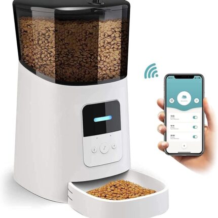 FLOOFI WiFi 6L Automatic Pet Feeder (White) FI-FD-121-CX