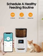 FLOOFI WiFi 6L Automatic Pet Feeder (White) FI-FD-121-CX - Image 3