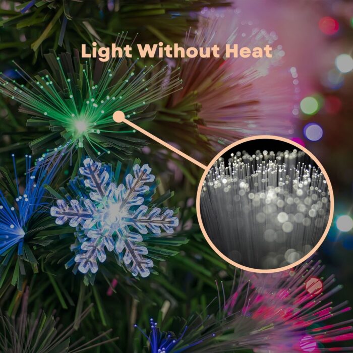 Festiss 1.8m Fiber Optic Artificial Christmas Trees - Image 2
