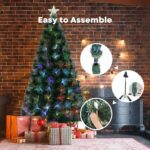Festiss 1.8m Fiber Optic Artificial Christmas Trees - Image 3