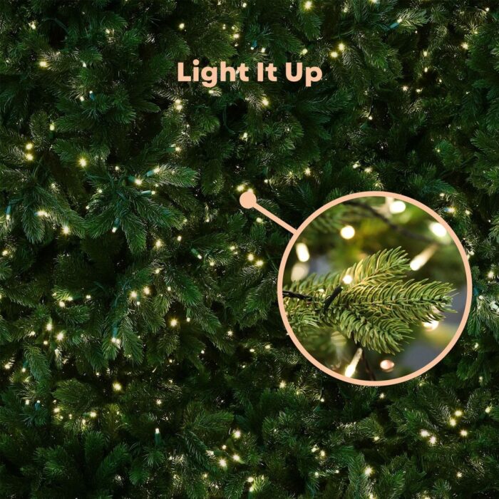 Festiss 2.4m Christmas Trees With Warm LED - Image 2