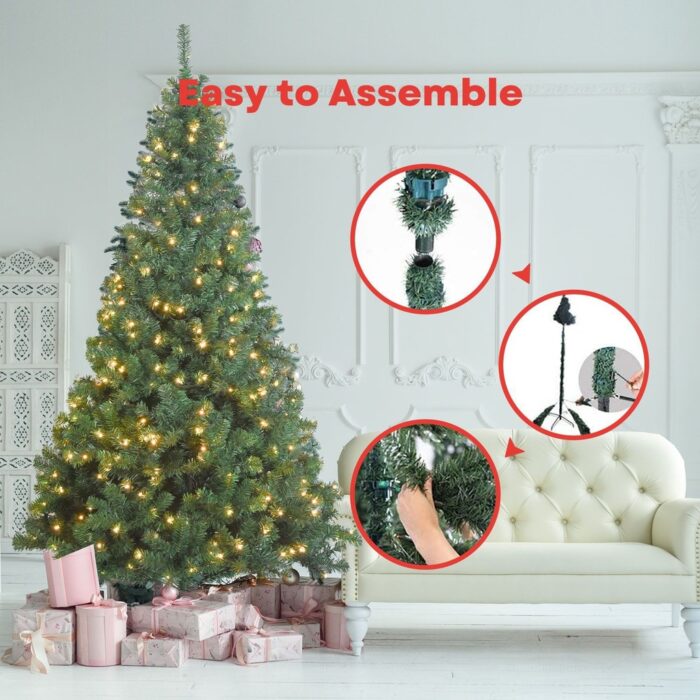 Festiss 2.4m Christmas Trees With Warm LED - Image 3