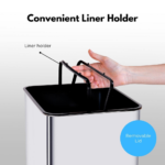MIRAKLASS Sensor Bin 50L Narrow Black Square - Image 2