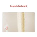 Floofi 138cm 5 Layer Plush Cat Condo Cat Tree Light Grey - Image 3