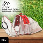 Floofi Expandable Space Capsule Backpack - Model 2 (Red) - Image 2
