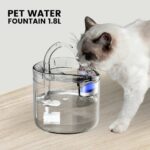 Floofi Automatic Smart Water Fountain Dispenser with Sensor And Filter For Pet Cat Dog 1.8L - Image 2