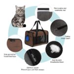 Floofi Portable Pet Carrier-L Size (Brown) - Image 2