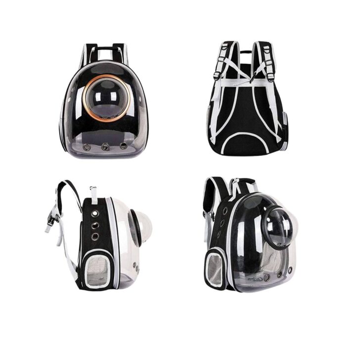 Floofi Space Capsule Backpack - Model 2 (Black) - Image 3