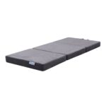 GOMINIMO 3 Fold Folding Mattress Single Light Grey