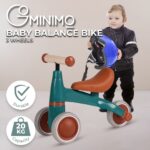 GOMINIMO 3 Wheels Baby Balance Bike Green - Image 2