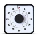 GOMINIMO 60 Minutes Visual Timer Mechanical Reminder Alarm Clock Kitchen Large - Image 2