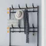 GOMINIMO Clothes Rack with Shoe Rack Shelves (Black) - Image 3