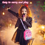 GOMINIMO Kids Portable Karaoke with Two Microphones (Rectangle, Pink Flamingo) GO-KMM-103-HXDW - Image 3