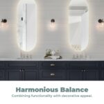 GOMINIMO LED Mirror 1000mm Oval - Image 3