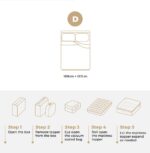 Bedra Mattress Topper Pillowtop Airflow Mesh 5cm Double - Image 7